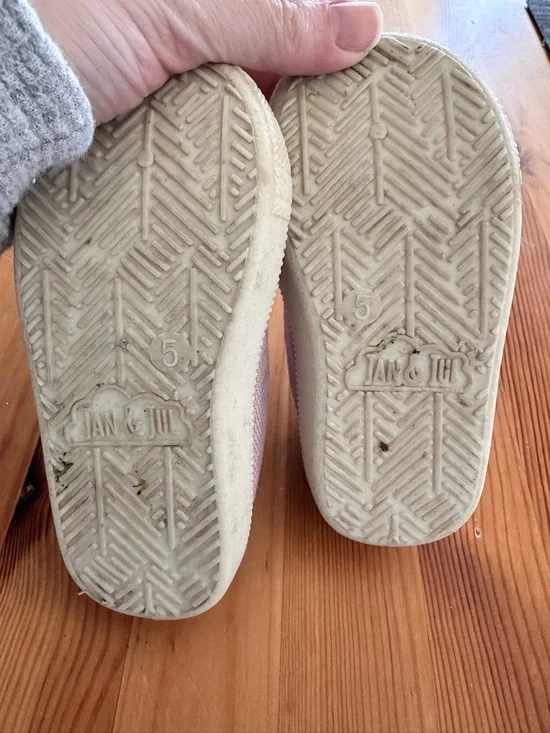 JAN AND JUL | Toddler Slip-On Knit Sneakers - Light Pink - Picture 2 of 6